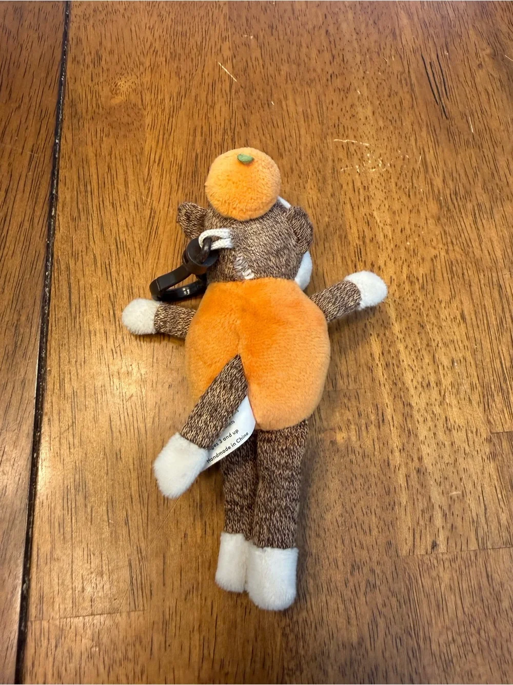 Spirit Monkey Pumpkin keychain